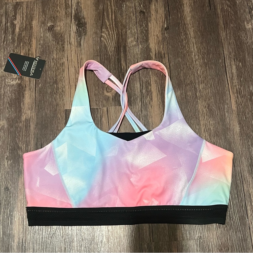 Korsa by Road Runner Strappy Sports Bra